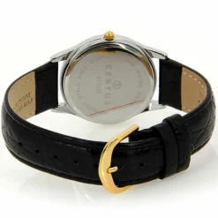 Montre Homme Certus 611222 - Bracelet Cuir Noir