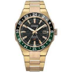 Montre Homme Citizen Series 08 - NB6033-51E Bracelet Acier Doré rose