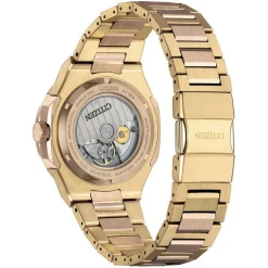 Montre Homme Citizen Series 08 - NB6033-51E Bracelet Acier Doré rose