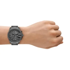 Montre Homme Diesel Montres Mega Chief - DZ4676 Bracelet Acier Gris foncé