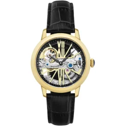 Montre Homme EARNSHAW Cornwall Bridge Automatic - ES-8287-03 Bracelet Cuir Noir