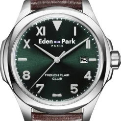 Montre Homme Eden Park - EP19201AP16BR Bracelet Cuir Marron