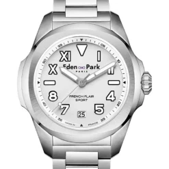 Montre Homme Eden Park - EP12250B12 Bracelet Acier Argent