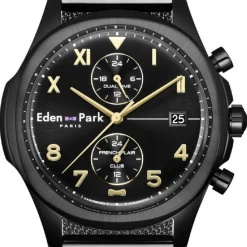 Montre Homme Eden Park - EP23201N14TBN Bracelet Acier Noir