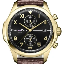 Montre Homme Eden Park Club - EP23201P14BR Bracelet Cuir Marron