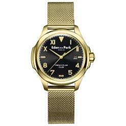 Montre Homme Eden Park Club - EP12201P14BP Bracelet Acier Doré
