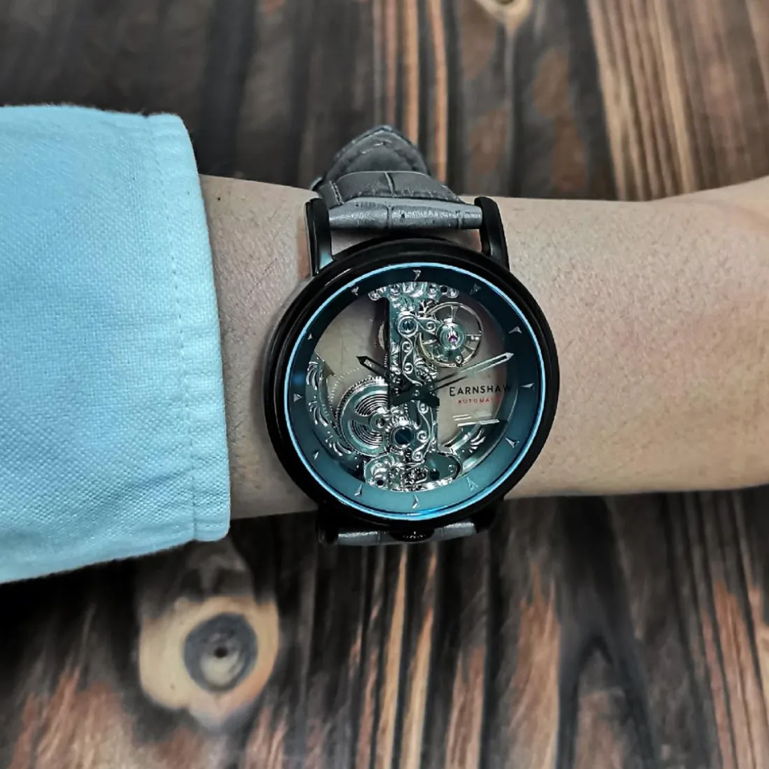 Montre Homme ES-8225-07 - Earnshaw Fowler Bridge Skeleton Automatic