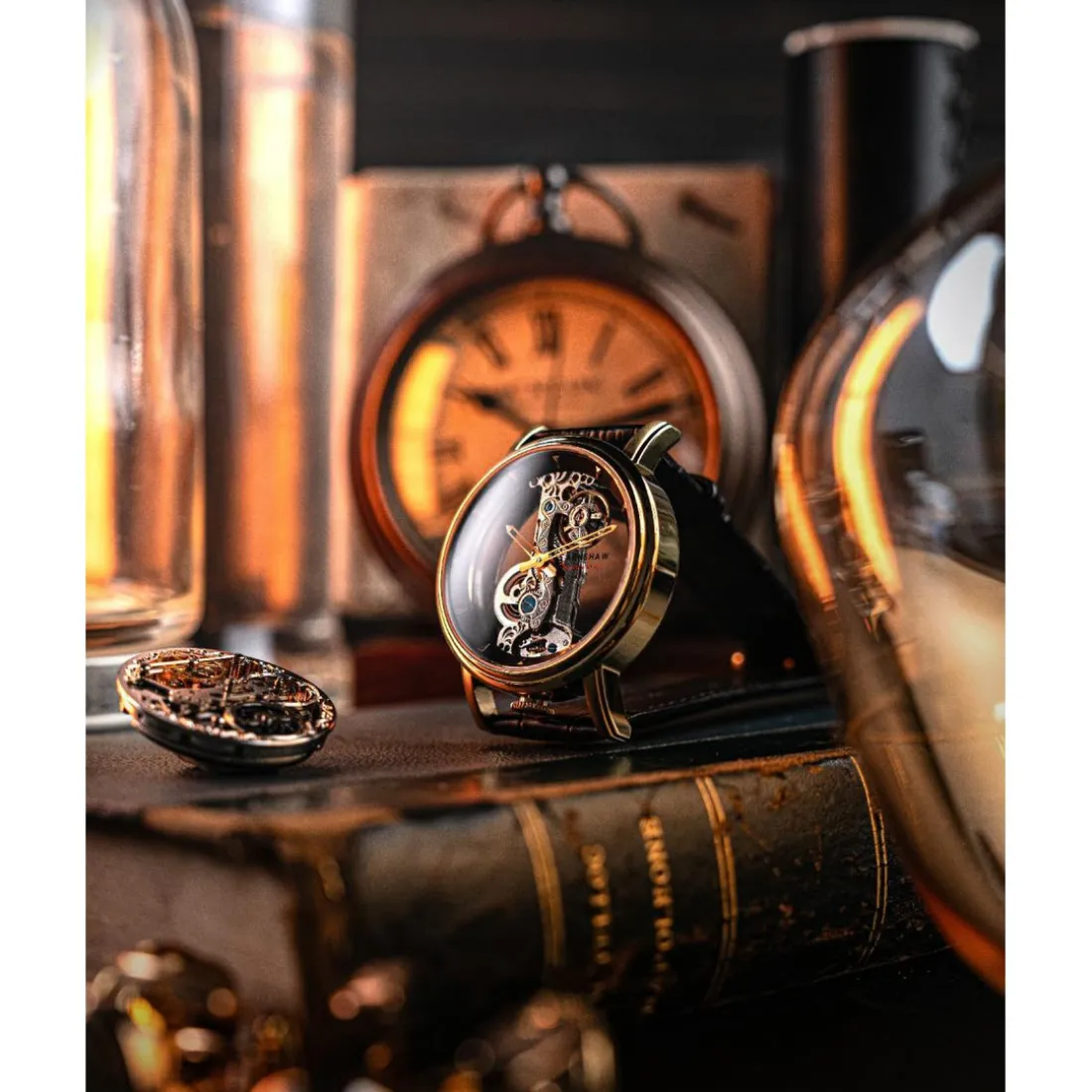 Montre Homme ES-8225-04 - Earnshaw Fowler Bridge Skeleton Automatic