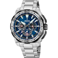 Montre Homme Festina Chrono Bike - F20724-2 Bracelet Acier Argent