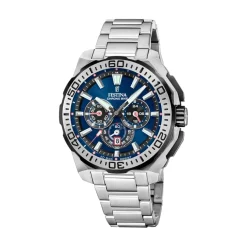 Montre Homme Festina Chrono Bike - F20724-2 Bracelet Acier Argent