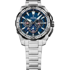 Montre Homme Festina Chrono Bike - F20724-2 Bracelet Acier Argent
