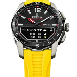 Montre Homme Festina Connected - F23000-A Bracelet Résine Jaune