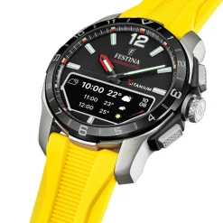 Montre Homme Festina Connected - F23000-A Bracelet Résine Jaune