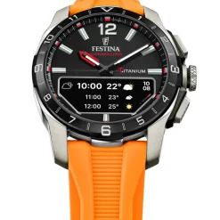 Montre Homme Festina Connected - F23000-D Bracelet Résine Orange