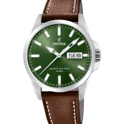 Montre Homme Festina Correa Clasico - F20358-5 Bracelet Cuir Marron