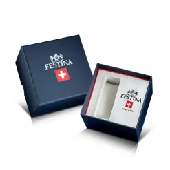 Montre Homme Festina Swiss Made Automatic - F20053-2 Bracelet Acier Argent
