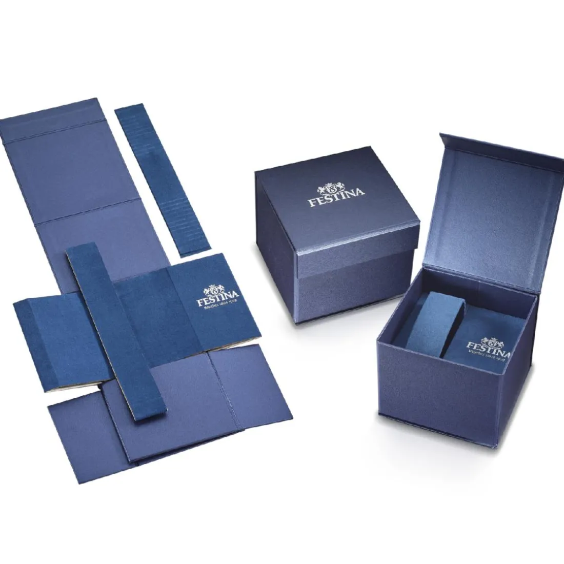 Montre Homme Festina Timeless Chronograph - F20705-2 Bracelet Acier Doré