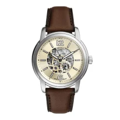 Montre Homme Fossil Montres Automatic - ME3264 Bracelet Cuir Marron