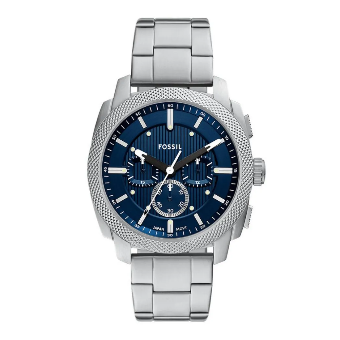 Montre Homme Fossil Montres Machine - FS6096 Bracelet Acier Acier