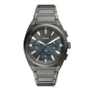 Montre Homme Fossil Montres Everett - FS6107 Bracelet Acier Gris foncé