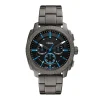 Montre Homme Fossil Montres Machine - FS6098 Bracelet Acier Gris foncé