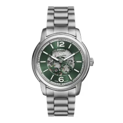 Montre Homme Fossil Montres Automatic - ME3262 Bracelet Acier Argenté