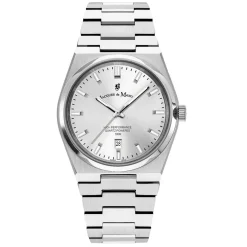 Montre Homme JACQUES DU MANOIR Horizon Gents - JWG03501 Bracelet Acier Argent