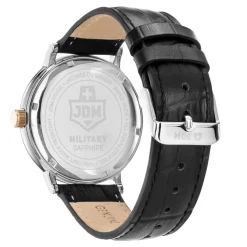Montre Homme JDM MILITARY Kilo - JDM-WG026-05 Bracelet Cuir Noir