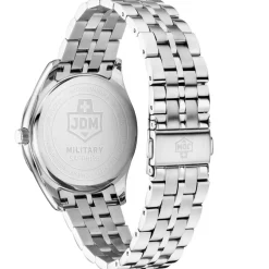 Montre Homme JDM MILITARY Interlaken - JDM-WG023-01 Bracelet Acier Argent