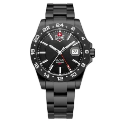 Montre Homme JDM Military Delta 24 - JDM-WG018-04 Bracelet Acier Noir