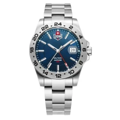Montre Homme JDM Military Delta 24 - JDM-WG018-01 Bracelet Acier Argent