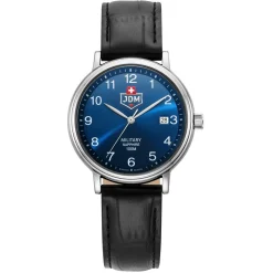 Montre Homme JDM MILITARY Kilo - JDM-WG026-03 Bracelet Cuir Noir