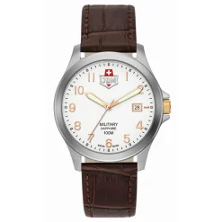 Montre Homme JDM Military Alpha I - JDM-WG001-02 Bracelet Cuir Marron