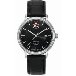 Montre Homme JDM Military Kilo - JDM-WG004-07 Bracelet Cuir Noir