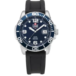Montre Homme JDM Military Mike - JDM-WG020-03 Bracelet Acier Argent