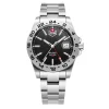Montre Homme JDM Military Delta 24 - JDM-WG018-02 Bracelet Acier Argent