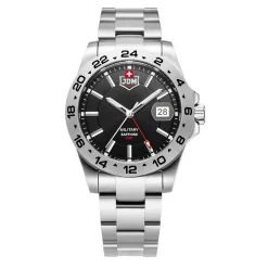 Montre Homme JDM Military Delta 24 - JDM-WG018-02 Bracelet Acier Argent