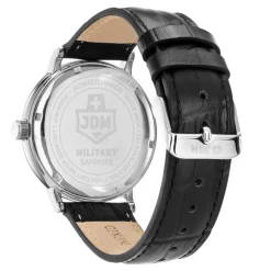 Montre Homme JDM MILITARY Kilo - JDM-WG026-02 Bracelet Cuir Noir