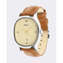 Montre Homme Kelton Grande Colorama - 9124912 Crème Marron