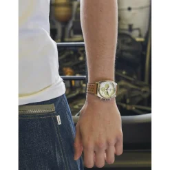 Montre Homme Kelton RC 24 Chrono - 9124842 Méca-Quartz Blanc