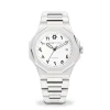 Montre Homme Maison Du Temps MTZeta Arabic Blanc Acier