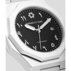 Montre Homme Maison Du Temps MTZeta Arabic Noir Silicone Noir