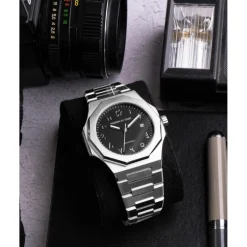 Montre Homme Maison Du Temps MTZeta Arabic Noir Silicone Noir