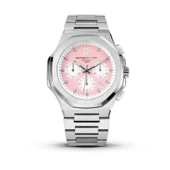 Montre Homme Maison Du Temps MTGamma Chronographe Rose Acier