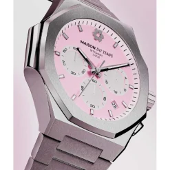 Montre Homme Maison Du Temps MTGamma Chronographe Rose Acier