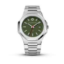 Montre Homme Maison Du Temps MTGamma Kaki Acier