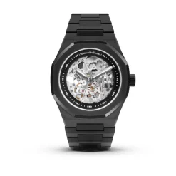 Montre Homme Maison Du Temps MTBeta Skeleton Black Edition Acier