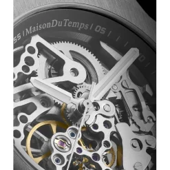 Montre Homme Maison Du Temps MTBeta Skeleton Acier