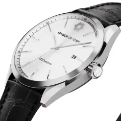 Montre Homme Maison Du Temps MTOmicron Silver Acier