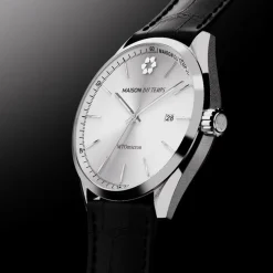 Montre Homme Maison Du Temps MTOmicron Silver Acier